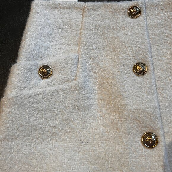Sandro Paris Boucle Tweed Skirt Size 38 NWT - Picture 8 of 12